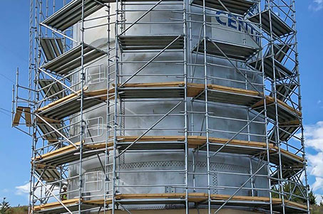 Industrial scaffolding